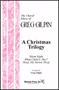 Christmas Trilogy SAB choral sheet music cover